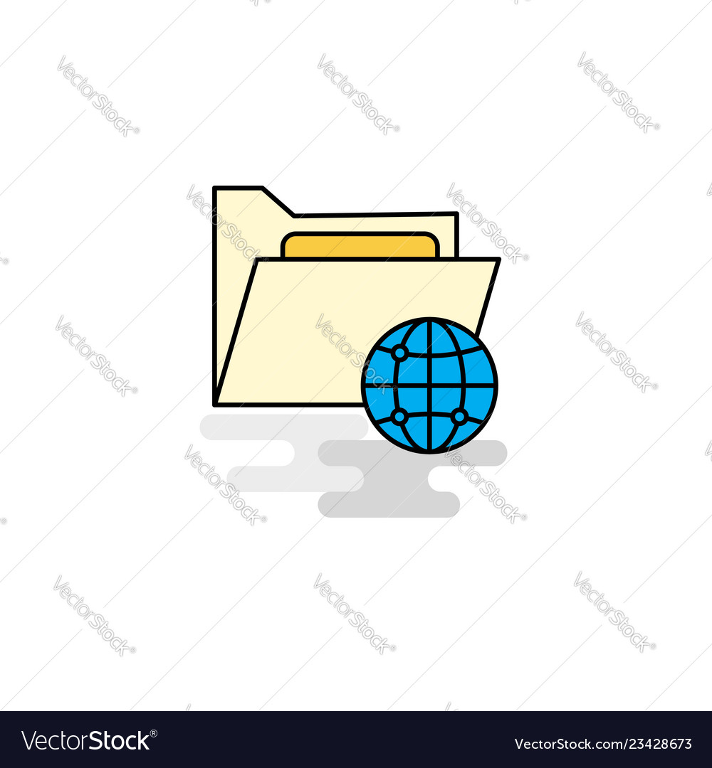 Shared Folder Icon - Data Storage