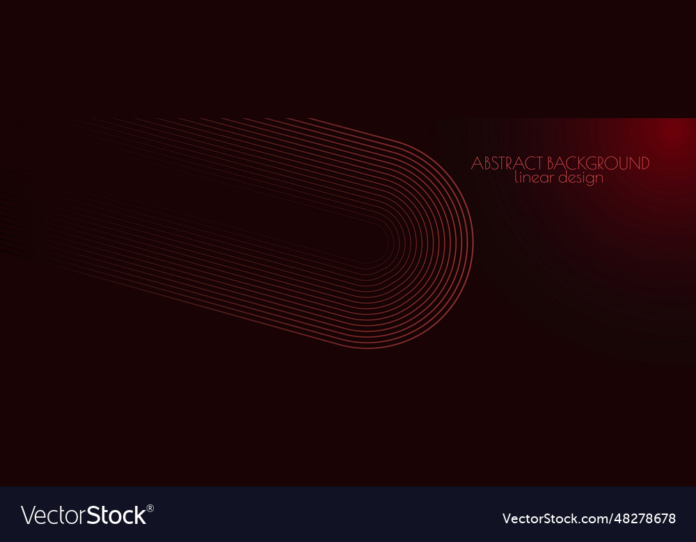 Abstract background with linear shapes template vector image Abstract background with linear shapes template