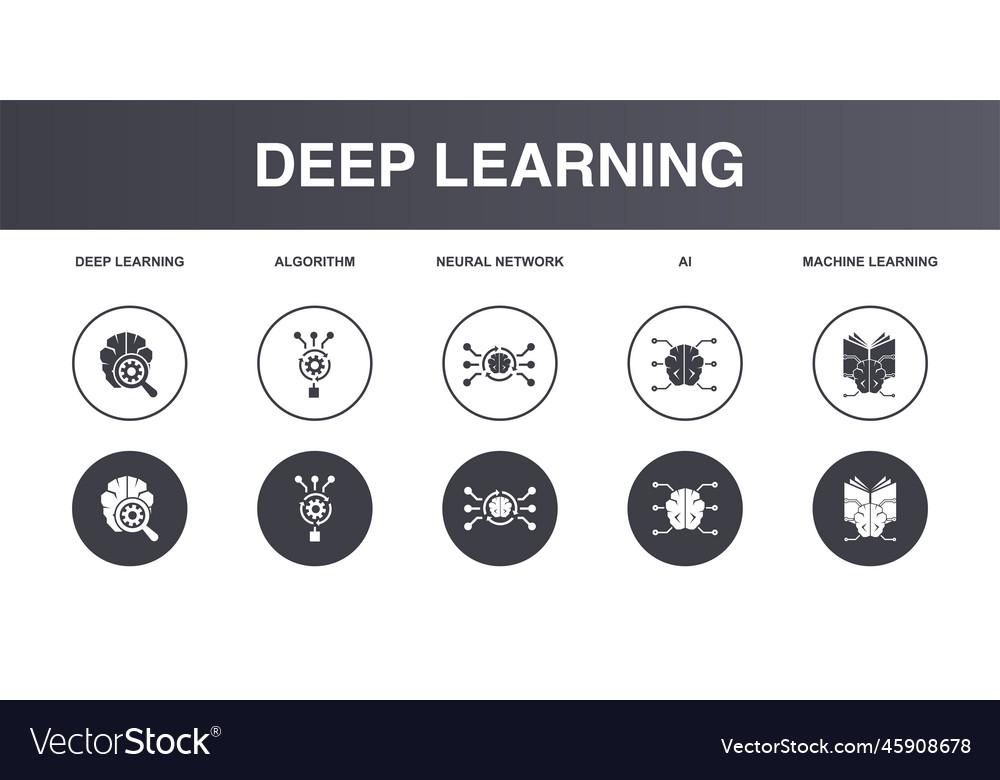 AI Neural Network Icons