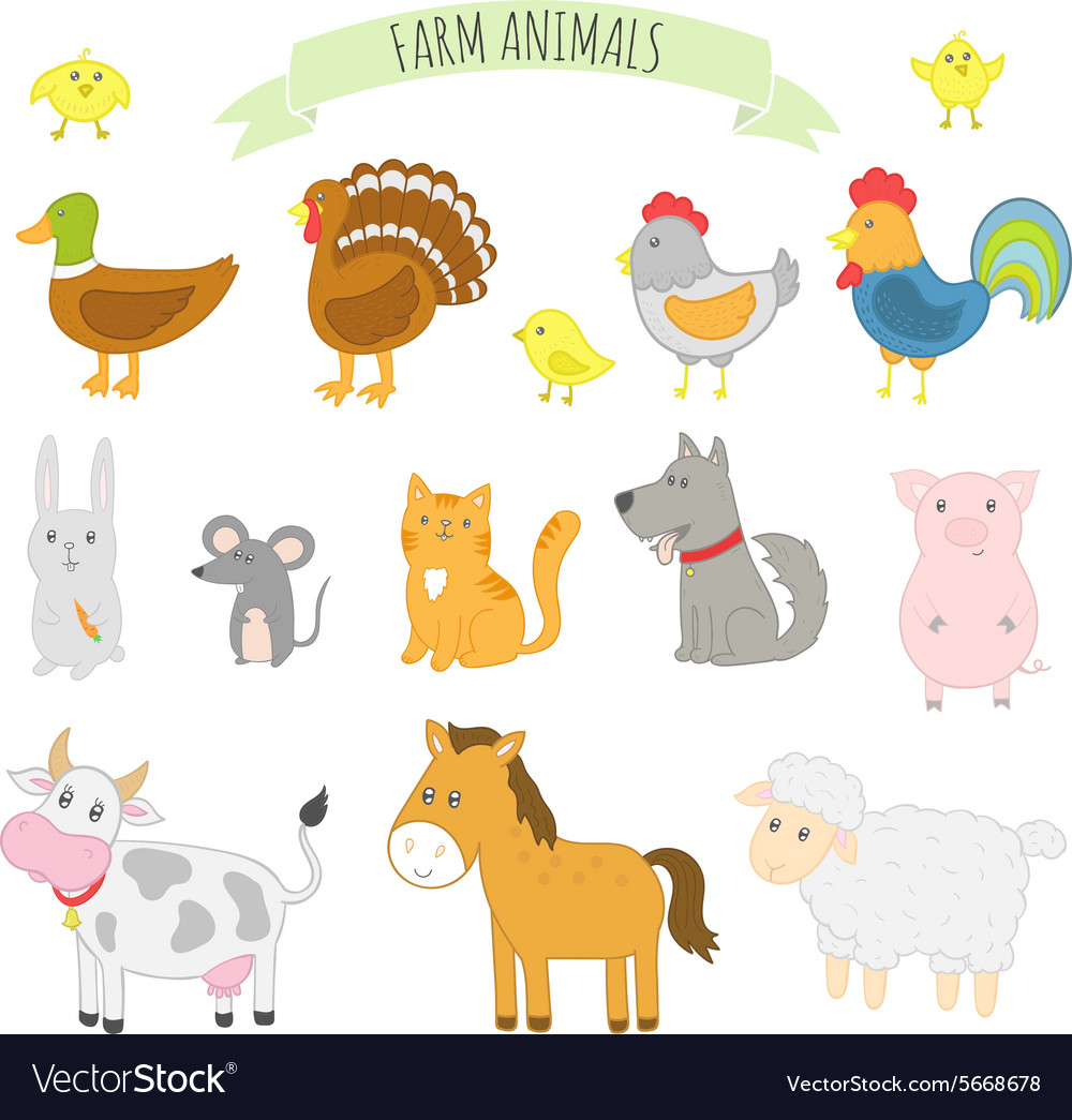 Cute Farm Animals