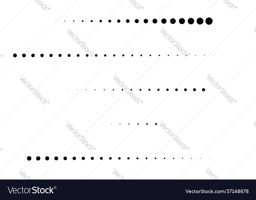 Dot circles dotted lines abstract design element vector image Dot circles dotted lines abstract design element