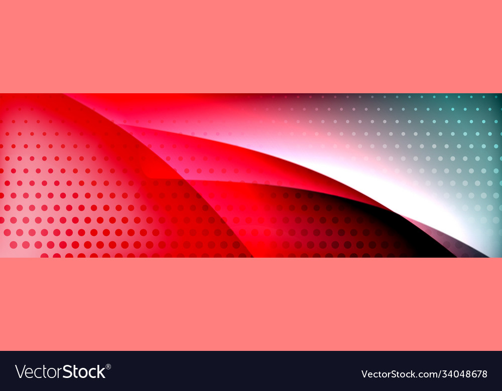 Fluid gradient neon color waves abstract