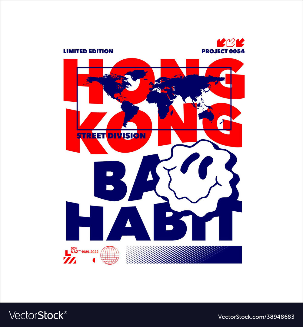 Hongkong bad habit street div vintage