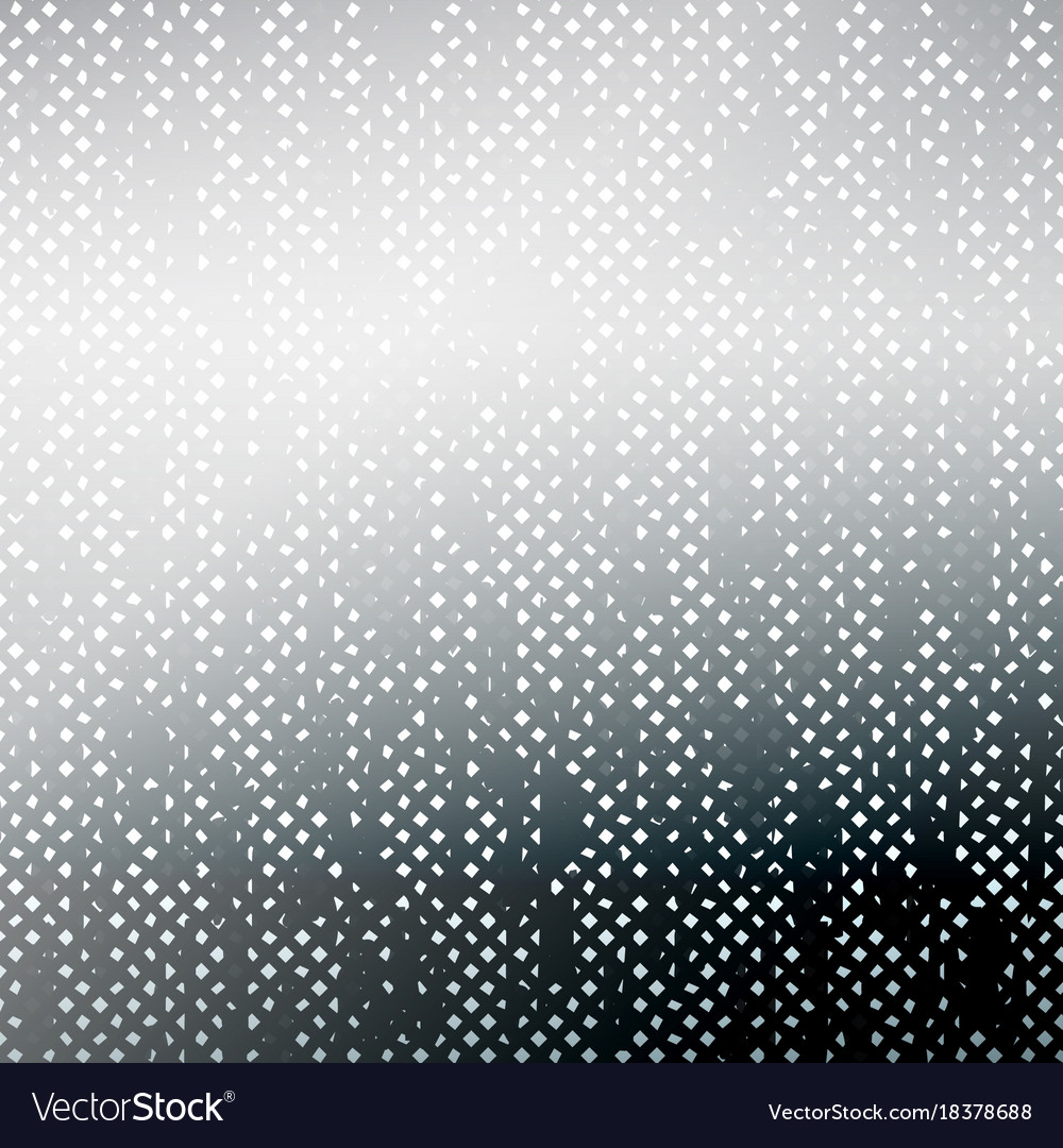 Black and white glowing dotted background