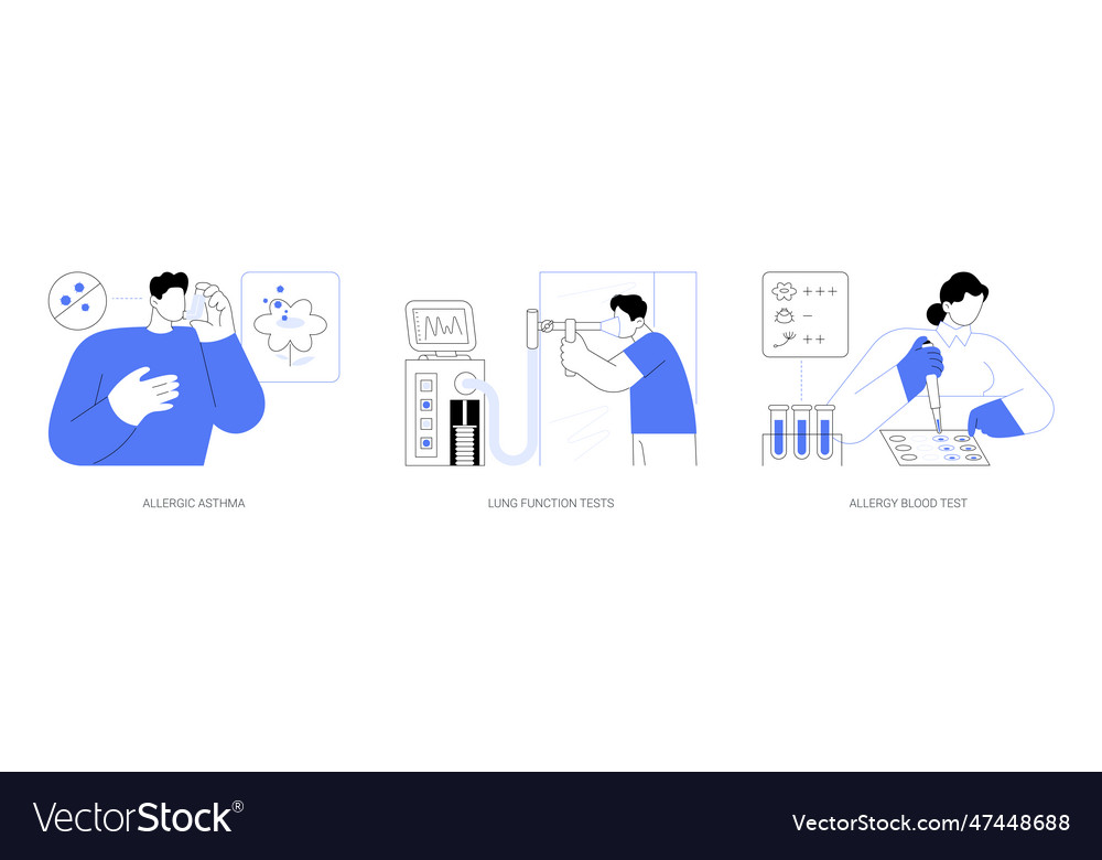 Chronische immunologische Erkrankungen abstraktes Konzept vector image Chronische immunologische Erkrankungen abstraktes Konzept