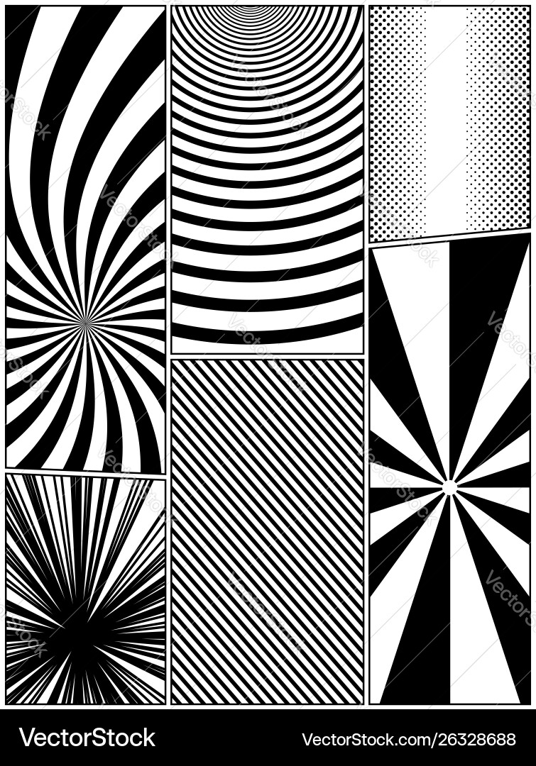 Comic book composition Royalty Free Vector Image