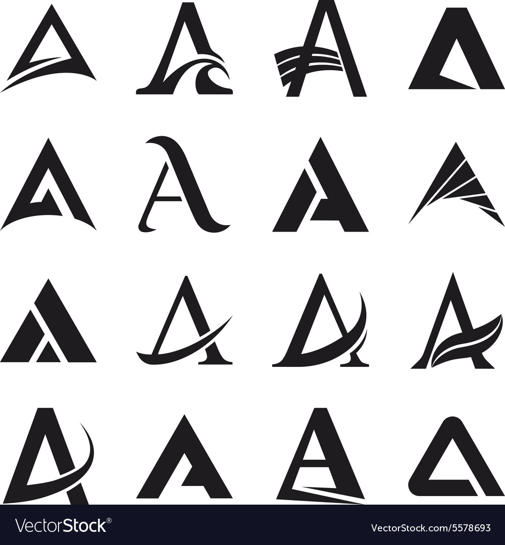 Letter A Symbol