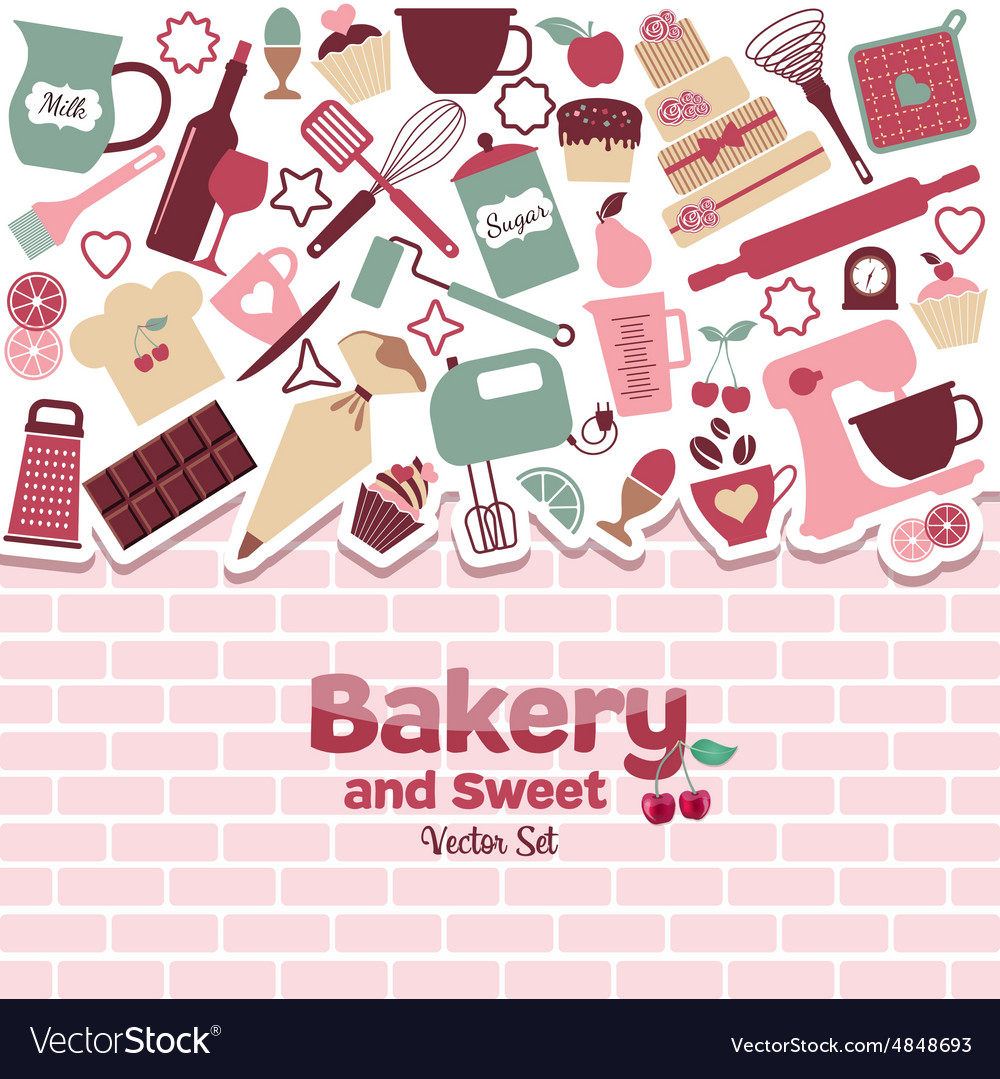 Bakery and sweets abstract