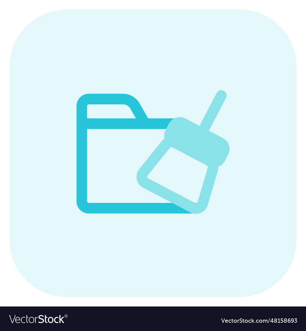 Cleaner used to remove junk from folder