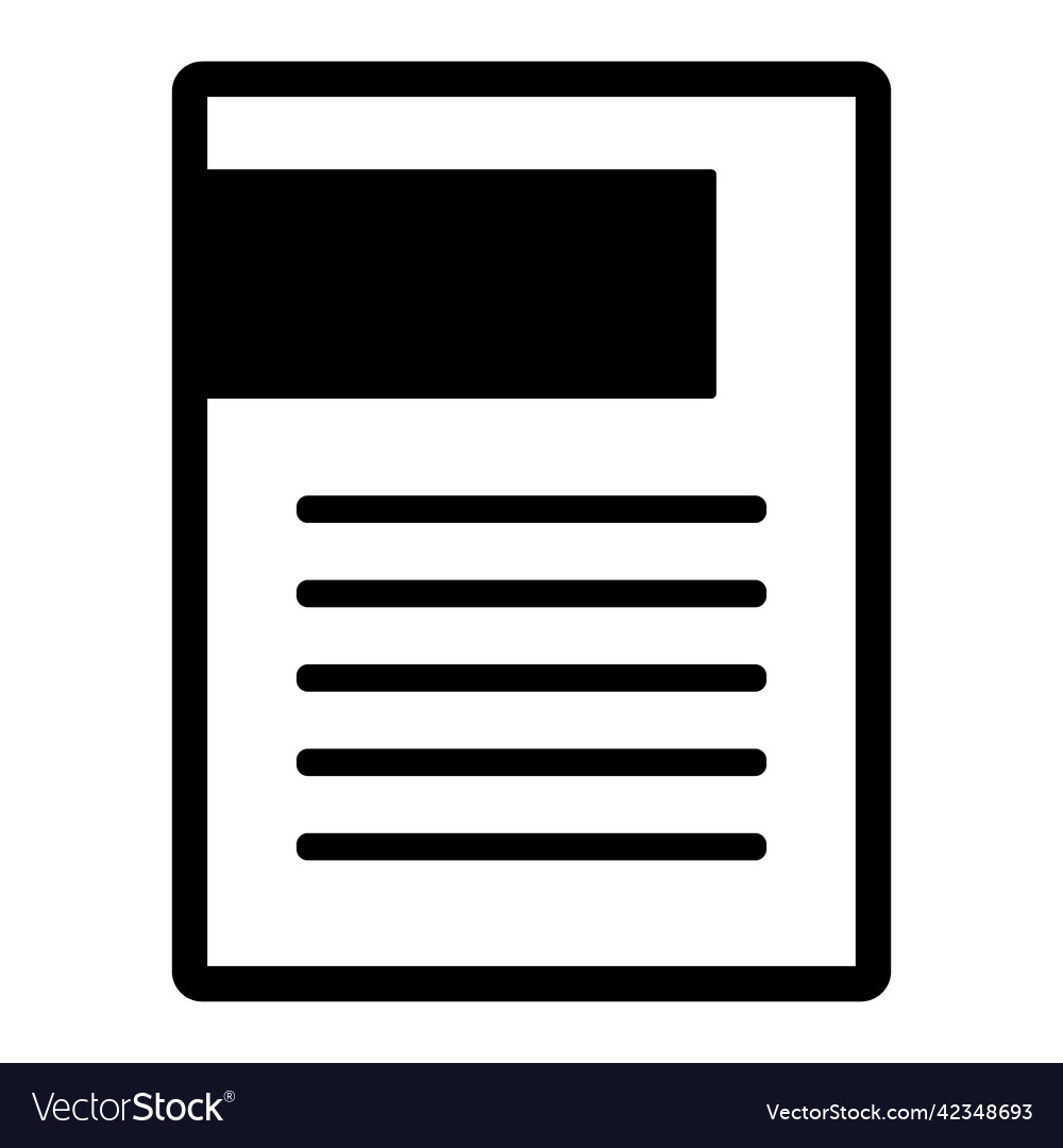 Memo icon file vector image Memo icon file