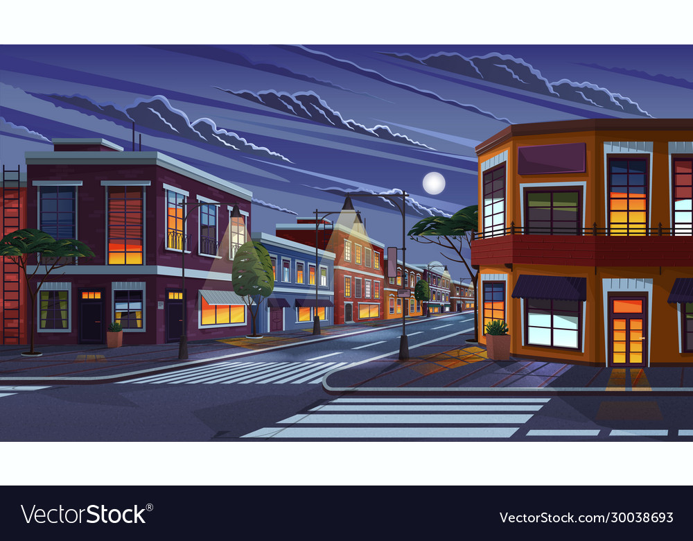 Nighttime Townscape