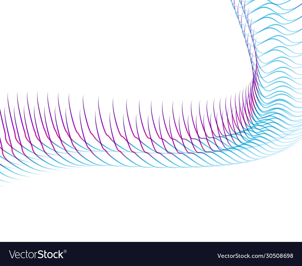 Abstract background blend wave line design