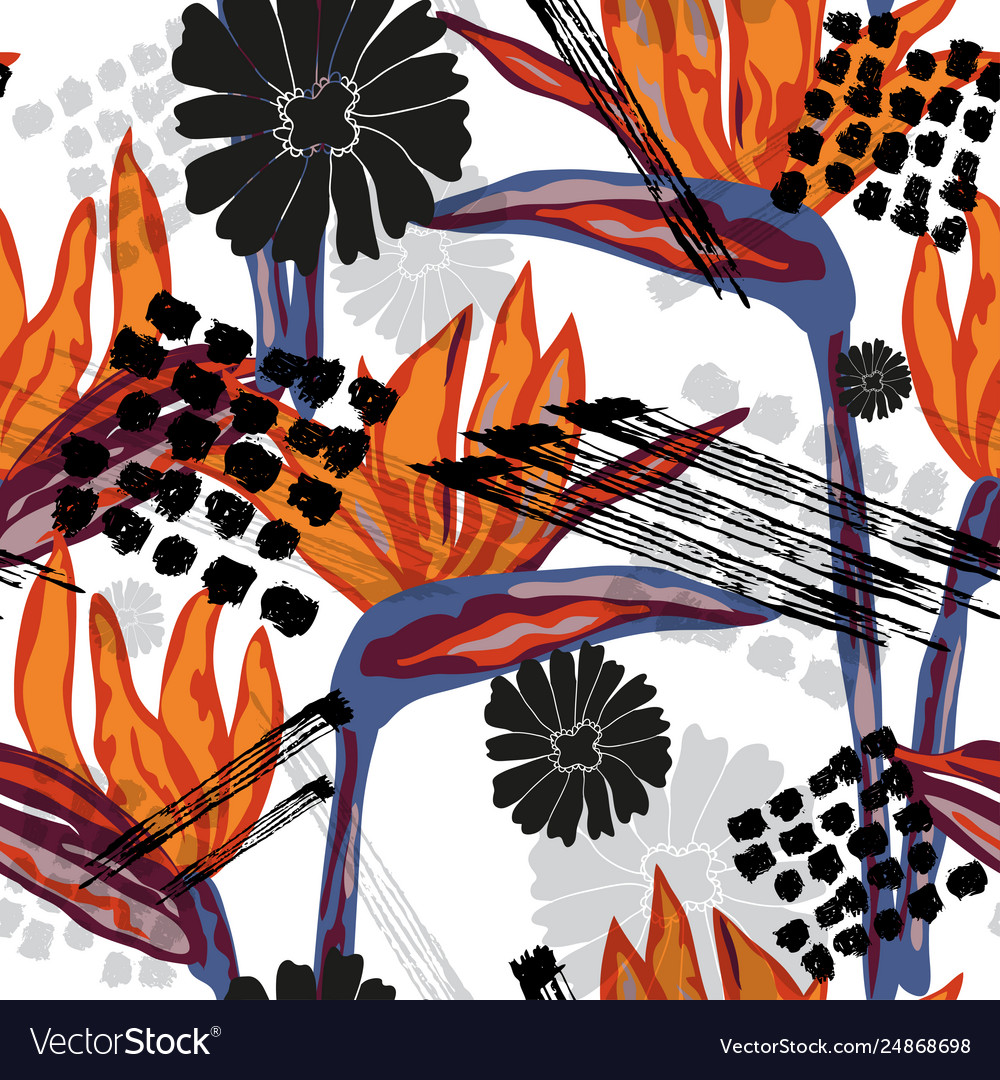 Abstract seamless pattern vector image Abstract seamless pattern