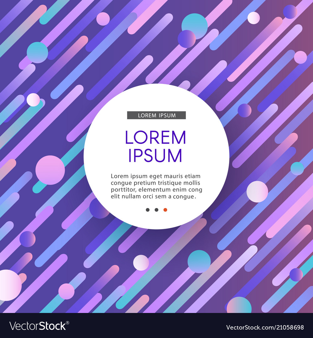 Glitch background with abstract geometric gradient