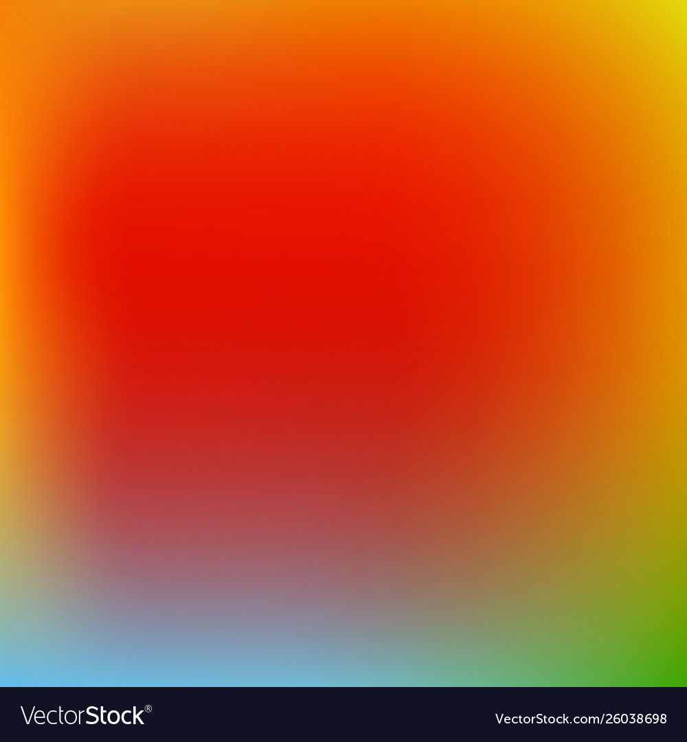 Gradient mesh painted in different colors