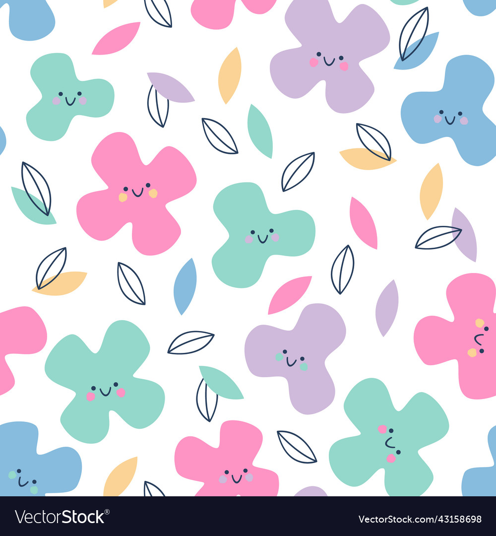 Smiling Flower Pattern