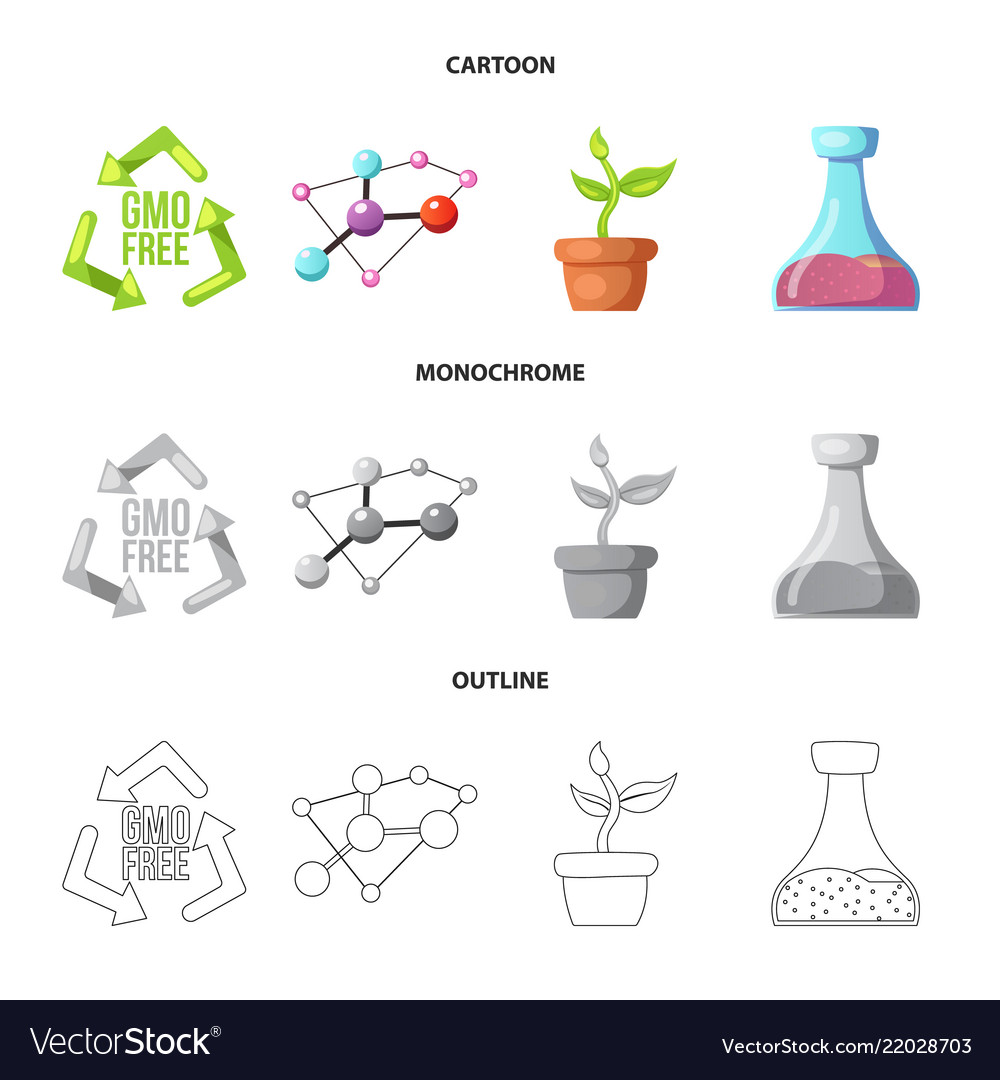 Isolated object of and sign set ve