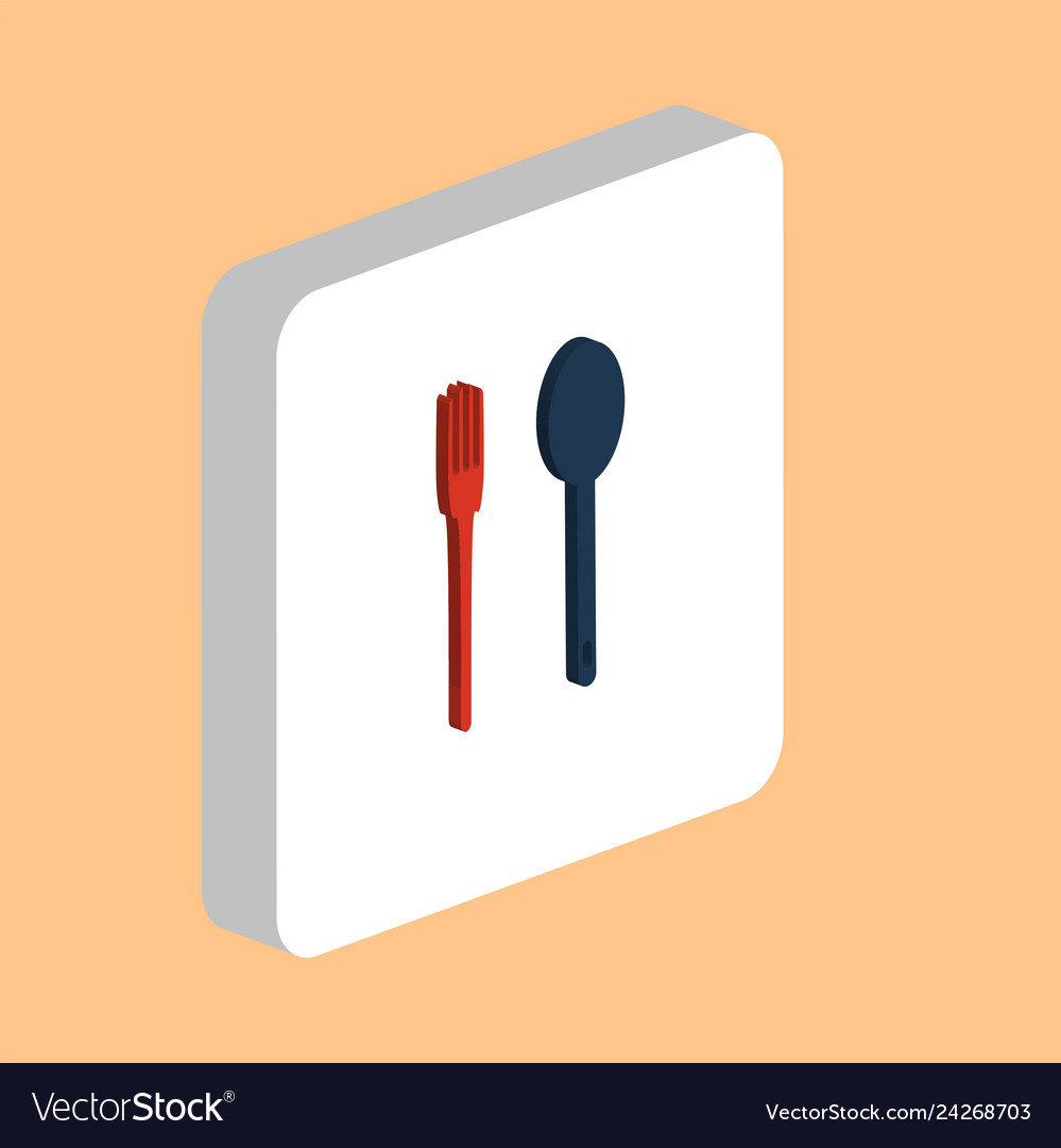 Spoon and fork computer symbol