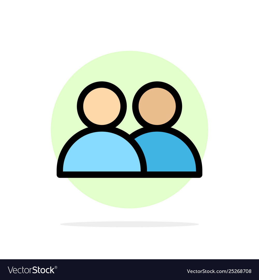 Add contact user twitter abstract circle Vector Image Add contact user twitter abstract circle