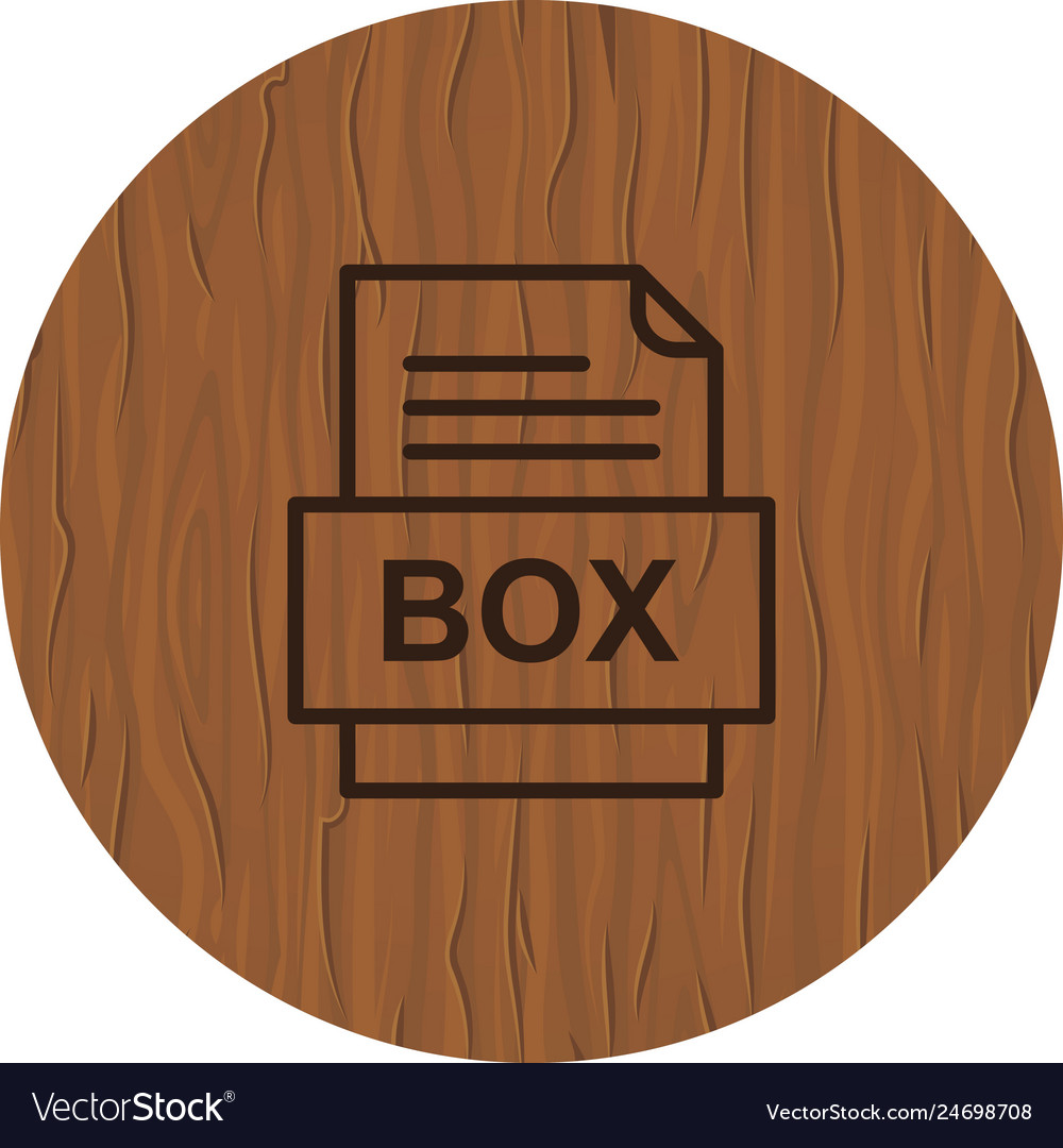 Box file document icon