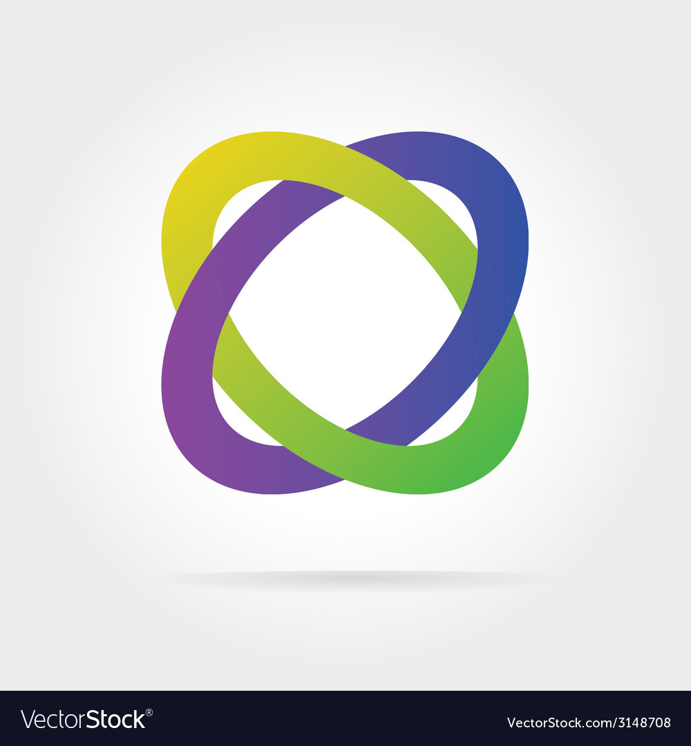 Colorful Abstract Loop Icon