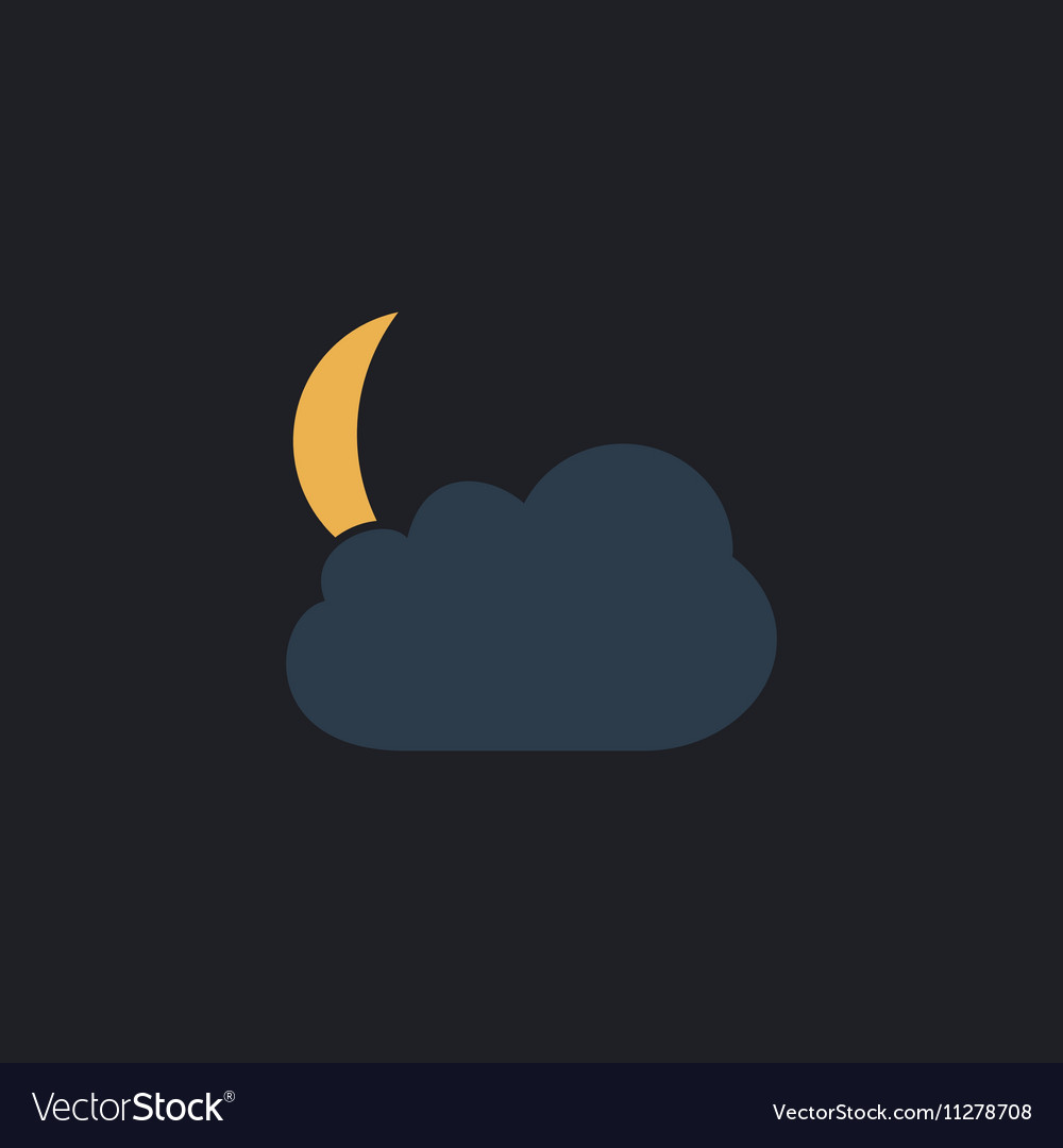 New moon computer symbol