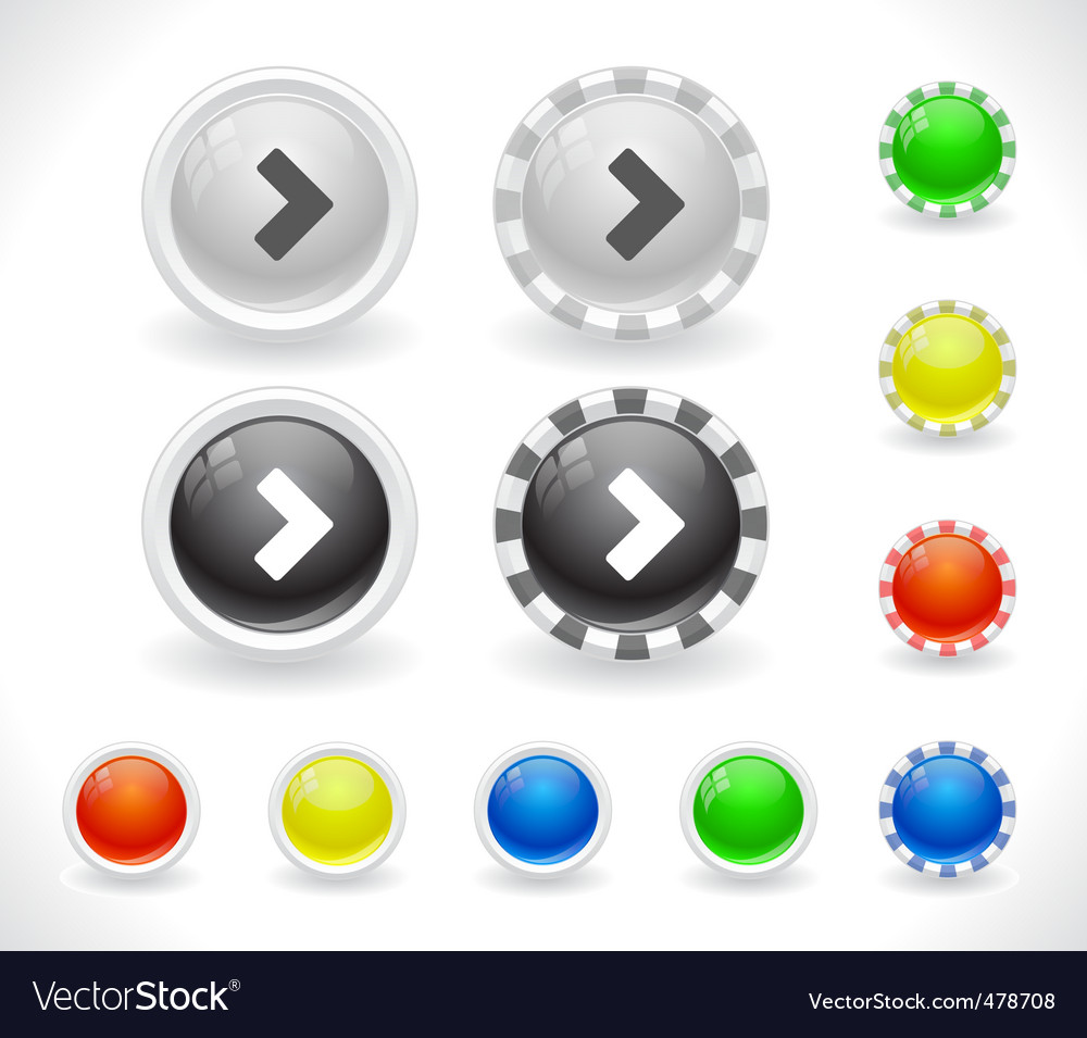 Website menu buttons