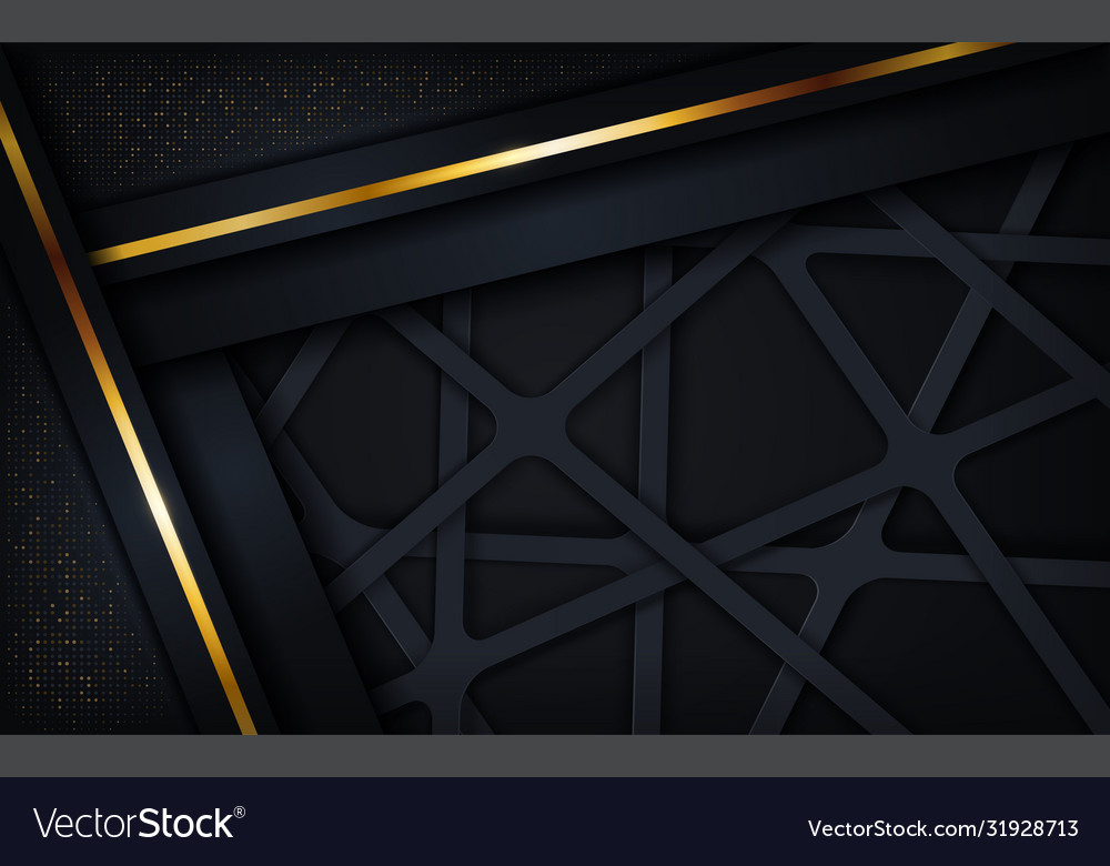 Abstract navy background with random lines shape