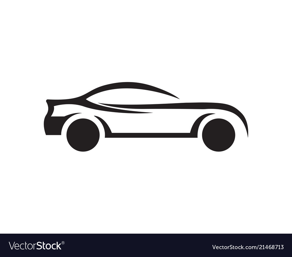 Auto car logo template icon Royalty Free Vector Image