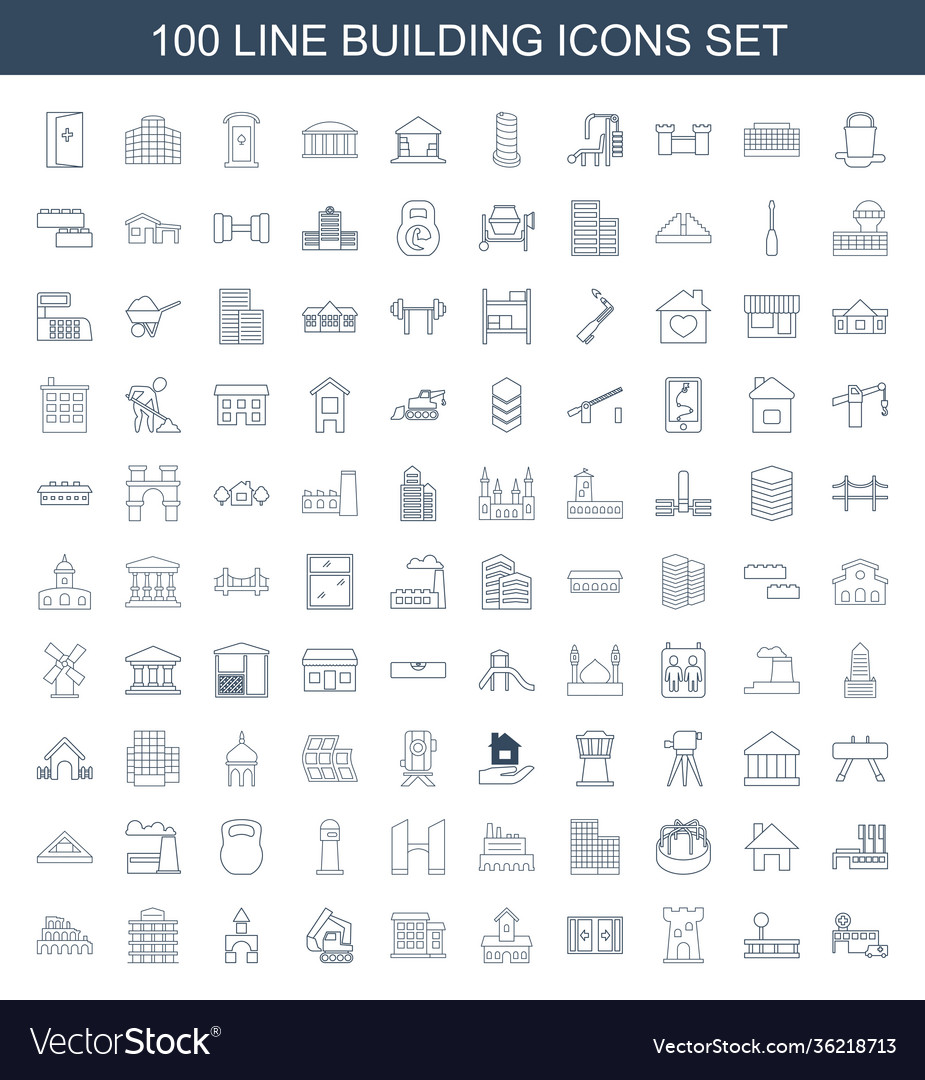 Building icons