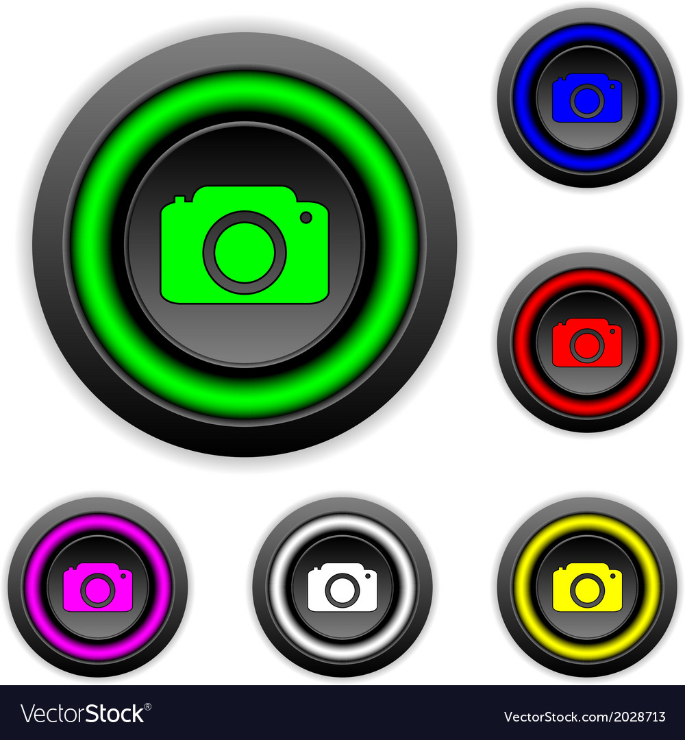 Camera buttons set