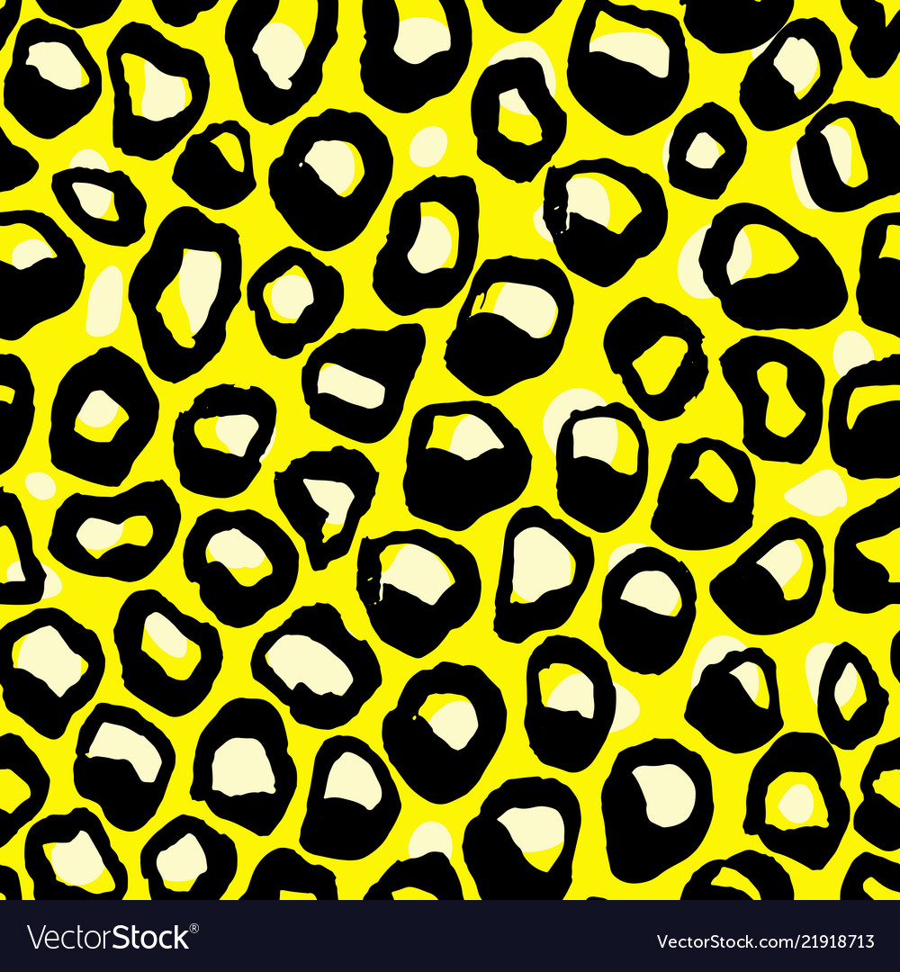 Leopard print seamless pattern