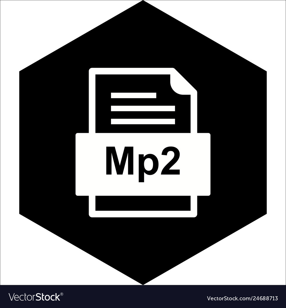Mp2 file document icon