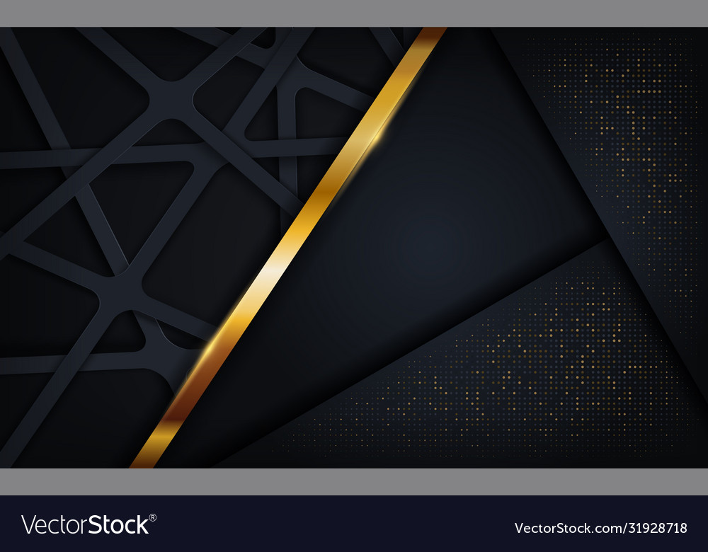 Abstract navy background with random lines shape
