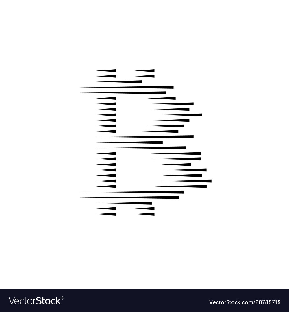 Bitcoin Speed Motion Lines