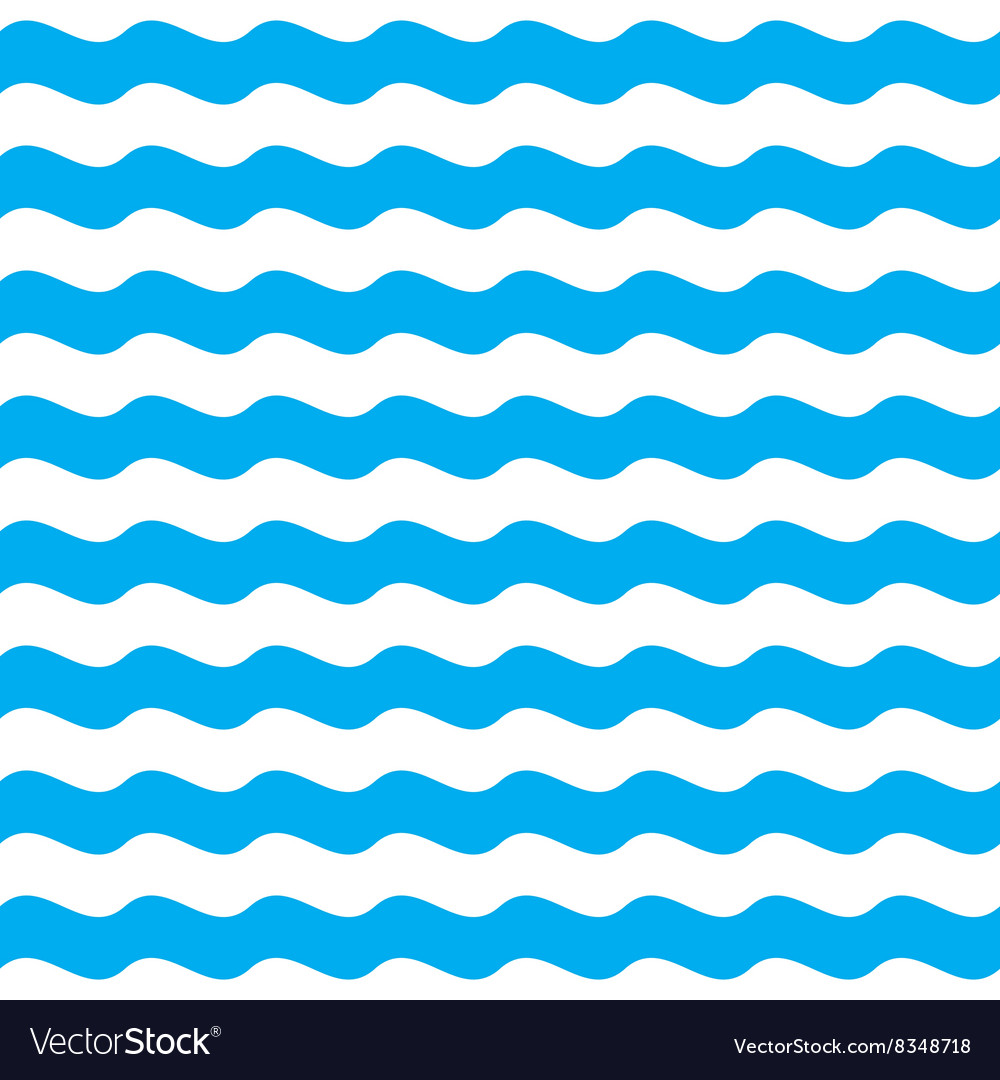 Blue Wave Pattern