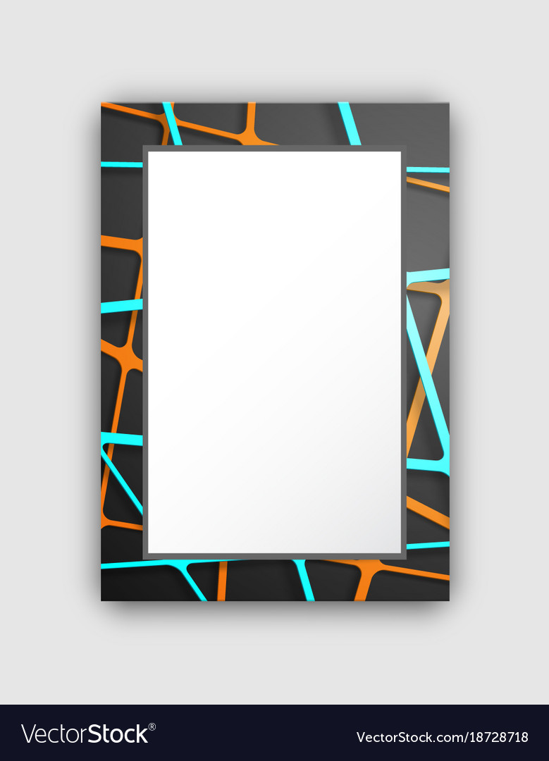 Frame with dark pattern