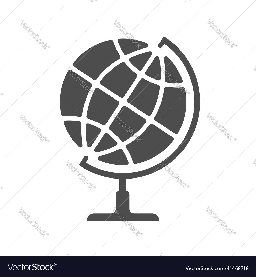 Globe symbol Royalty Free Vector Image - VectorStock