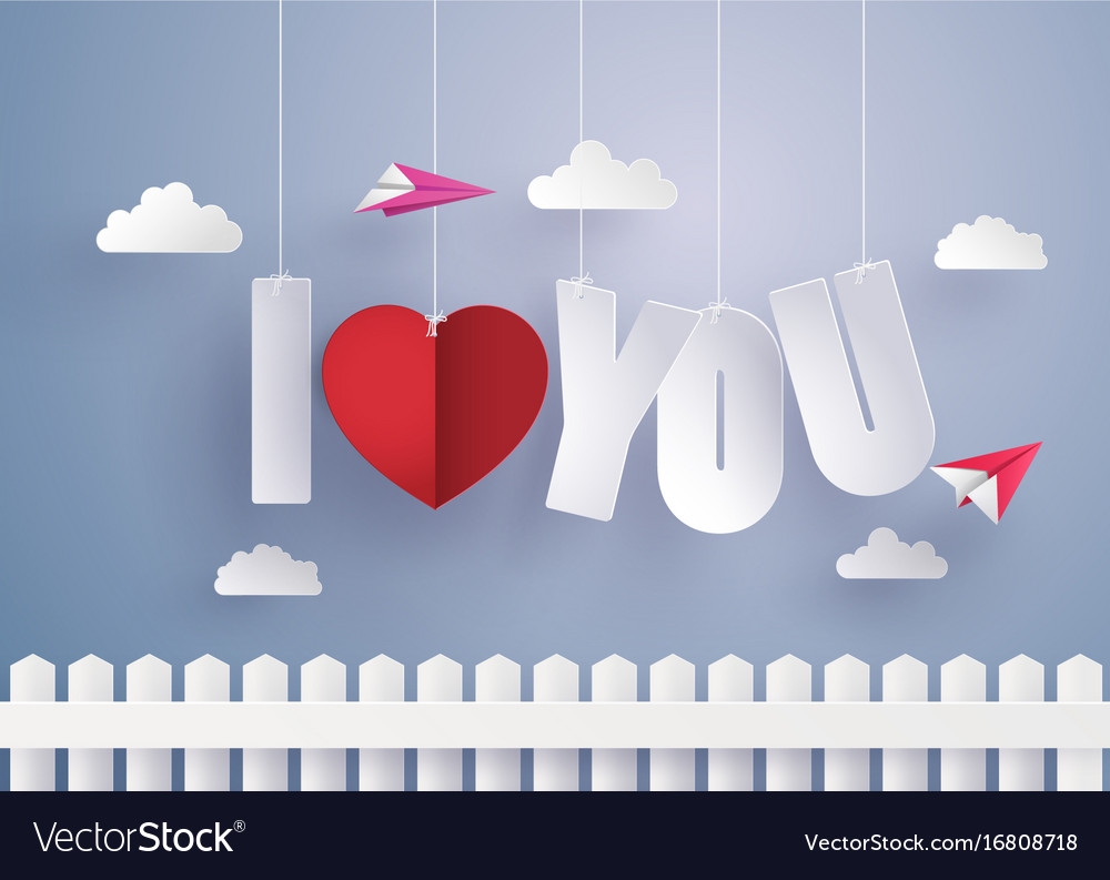 Paper Hearts in Flight - Valentinstag