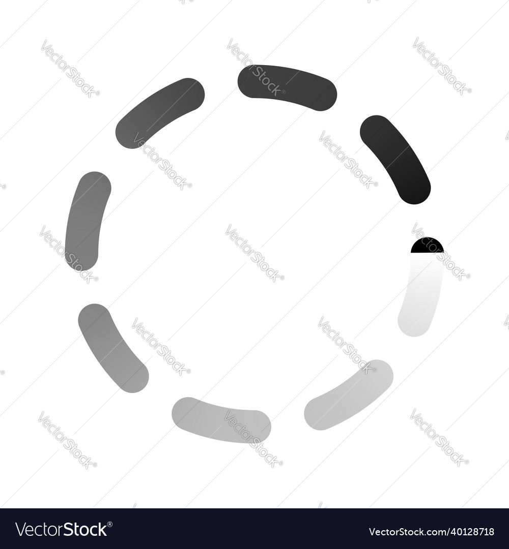 Progress steps phases indicator preloader buffer vector image Progress steps phases indicator preloader buffer