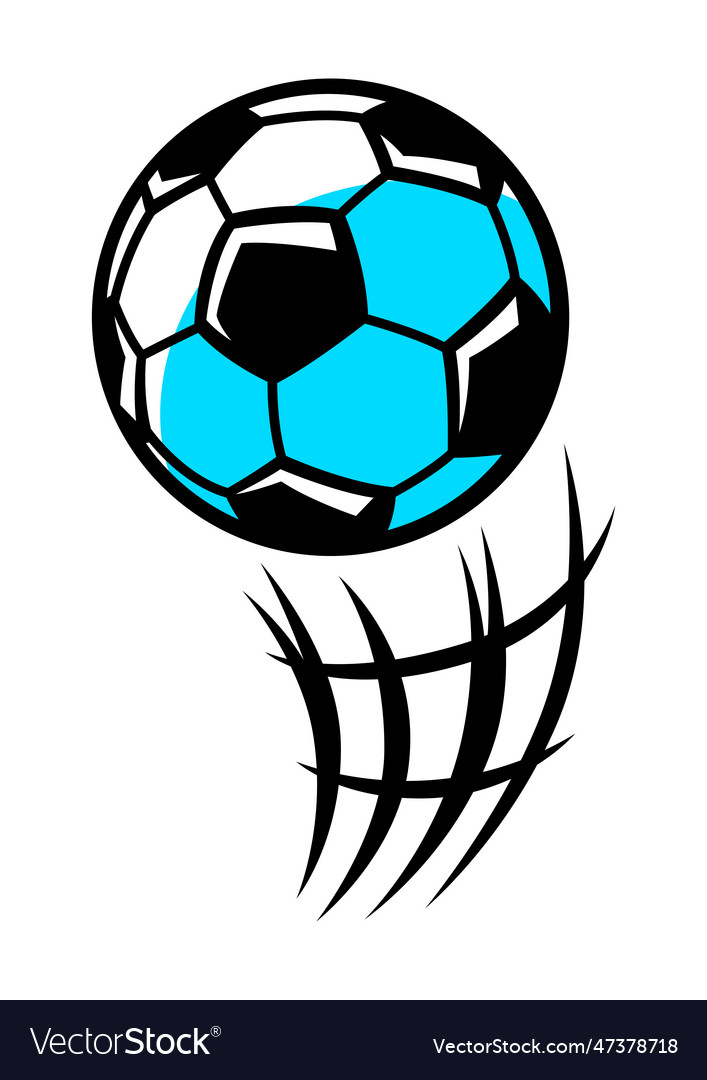 Soccer ball football club symbol