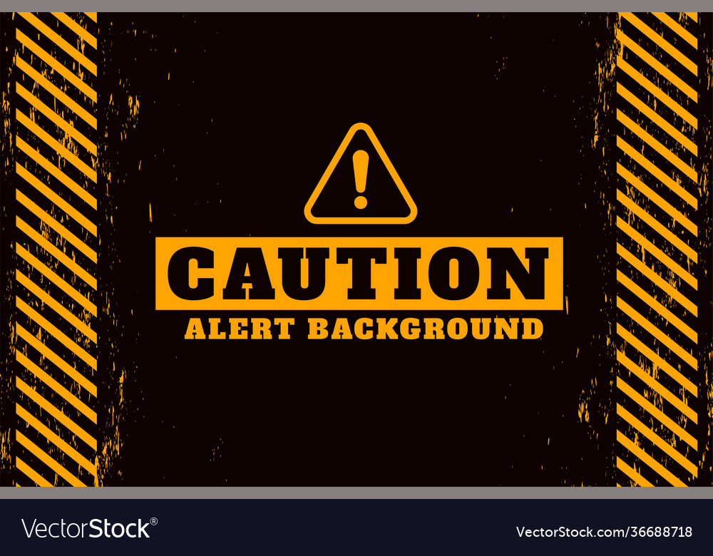 Warning Alert Background