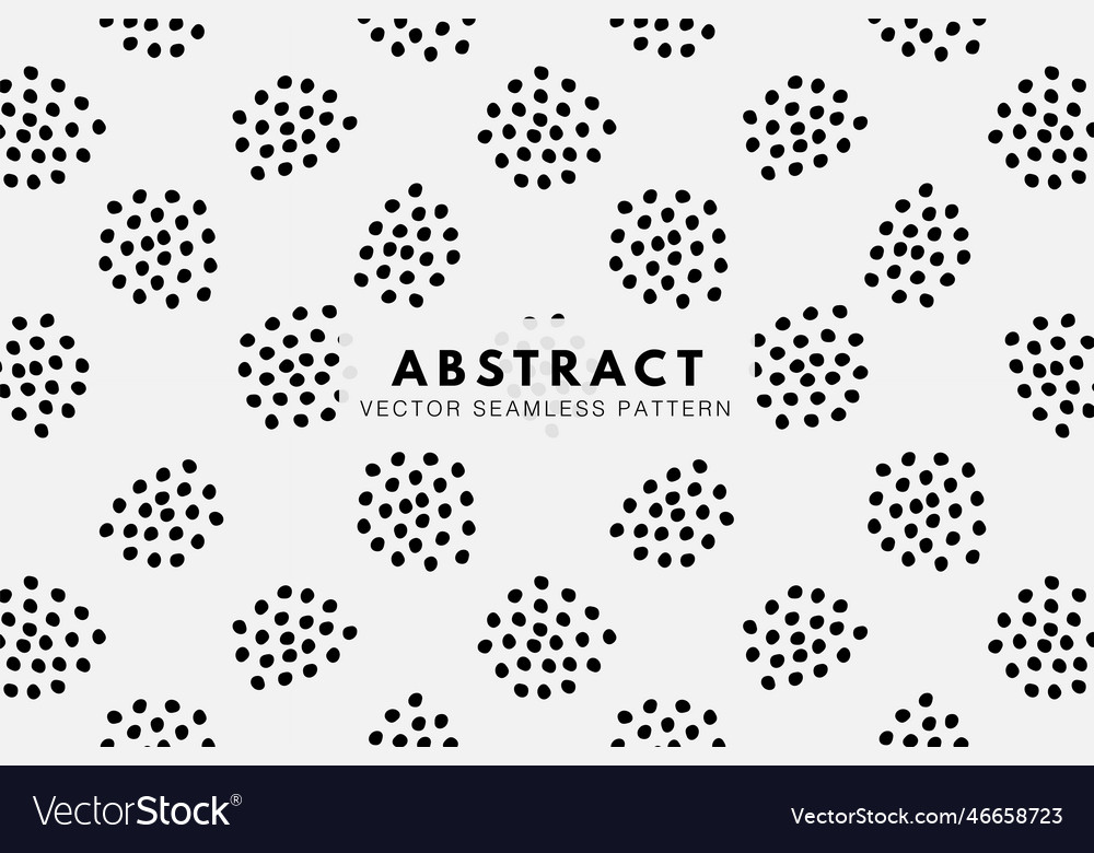 Abstract dots seamless pattern