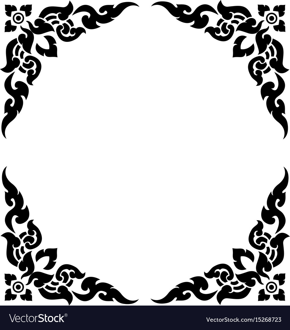 Download Corner frame 02 Royalty Free Vector Image - VectorStock