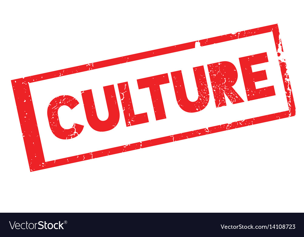 Culture rubber stamp Royalty Free Vector Image