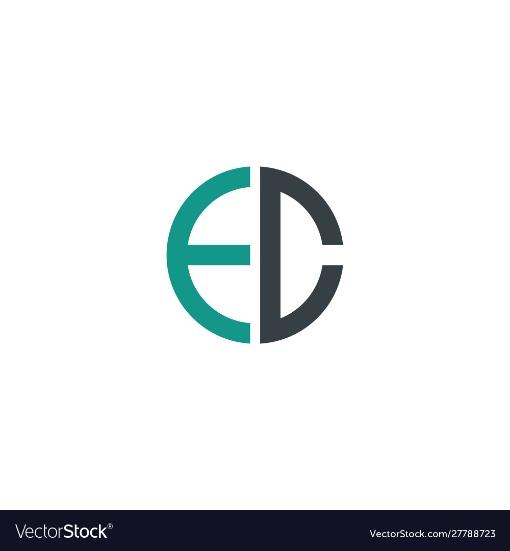 EC Initial Letter Logo - Creative Brand Identity