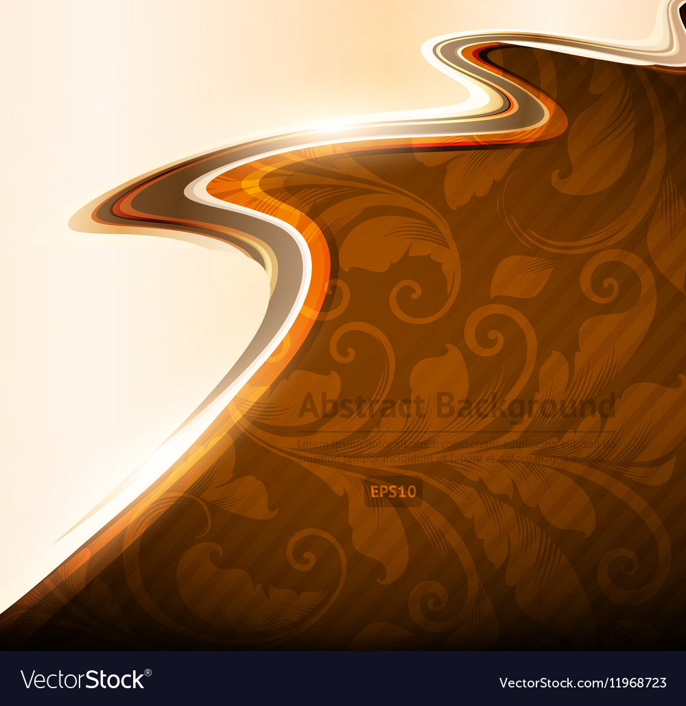 Fluid Liquid Curve Background
