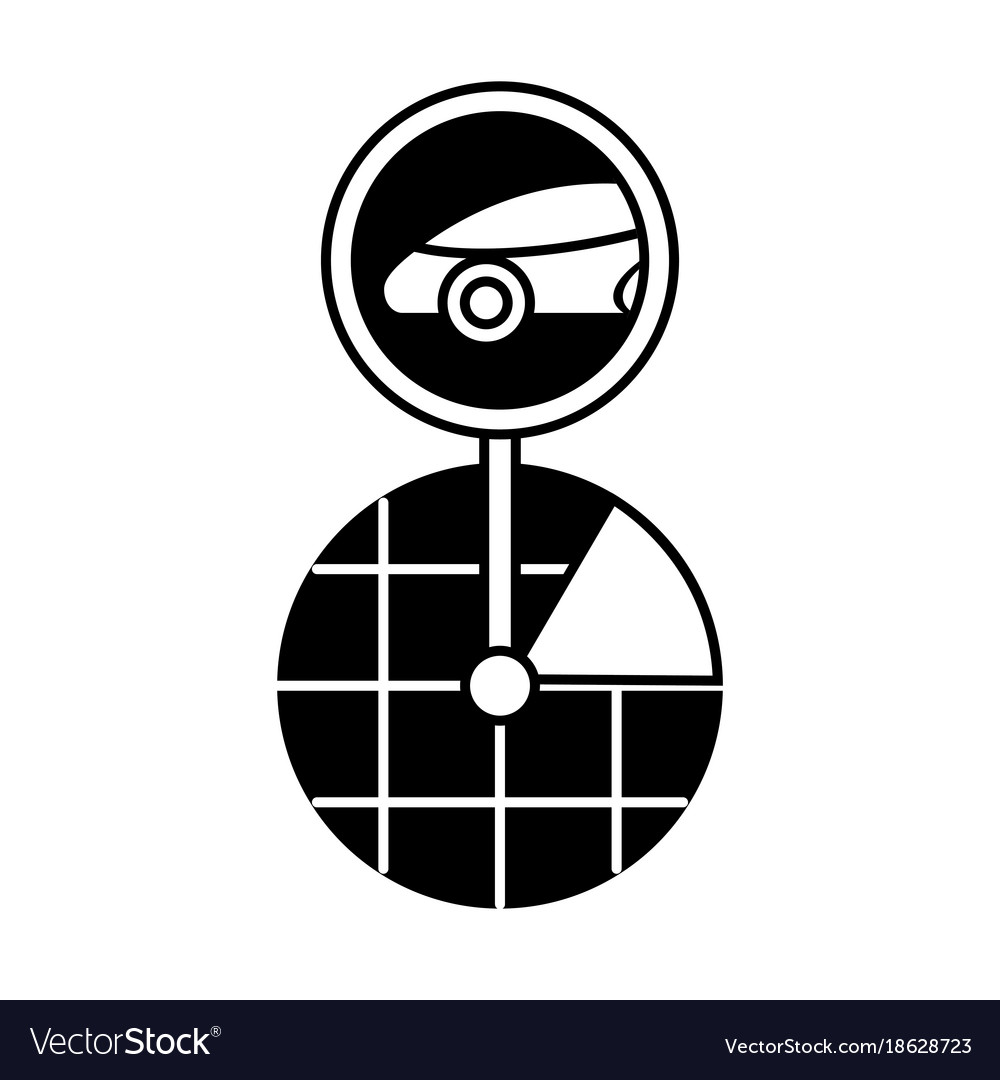 Gps navigation screen pointer map car vehicle