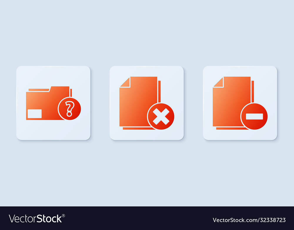 Löschen Dateidokument unbekannter Ordner Vector Image Löschen Dateidokument unbekannter Ordner