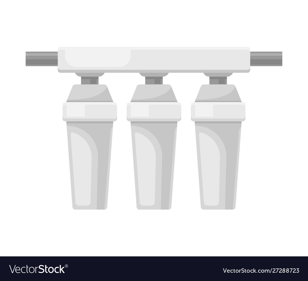 Water filters for drinking set in modern reverse vector image Water filters for drinking set in modern reverse